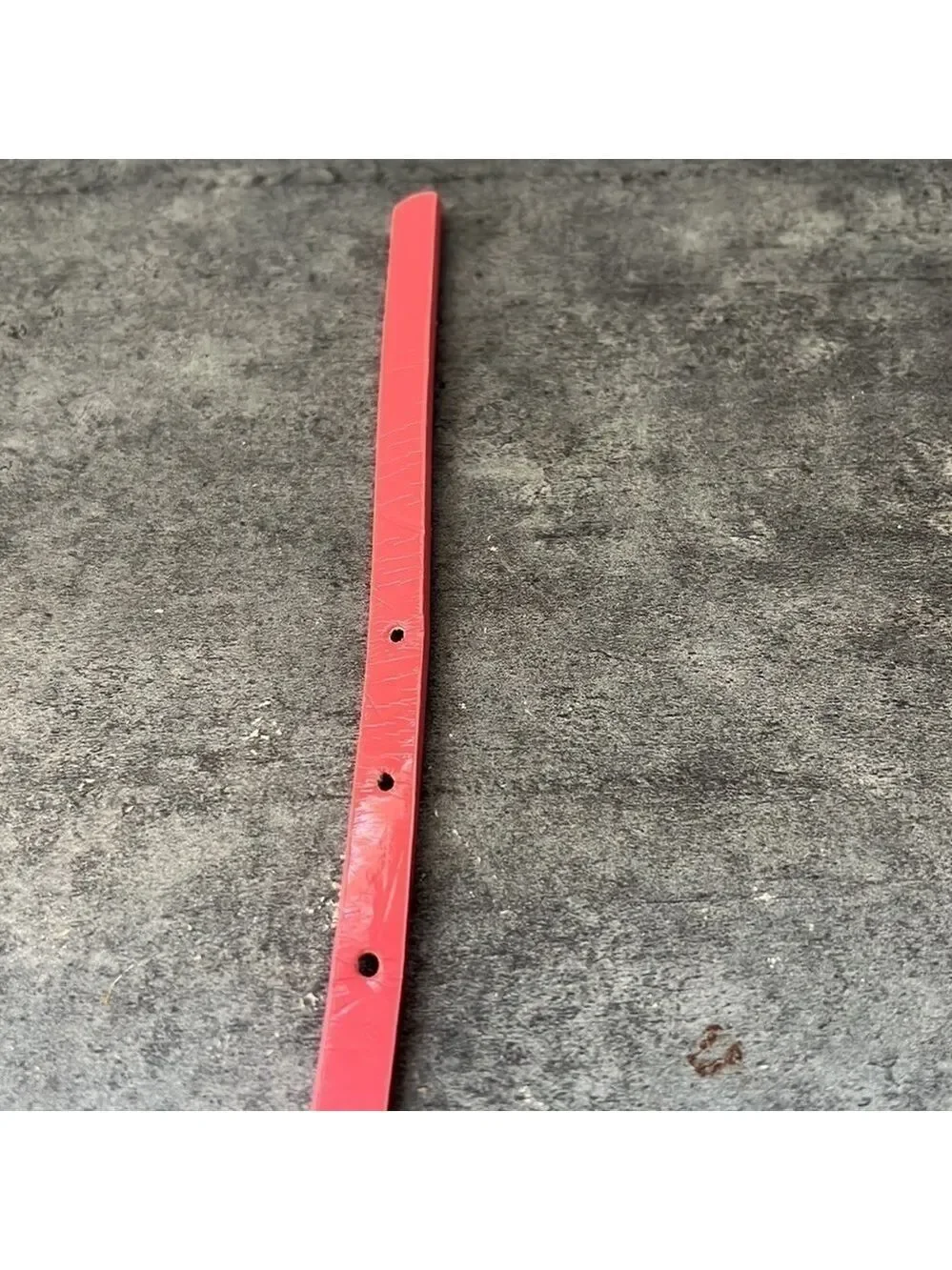 Pink Belt with Gold Clasp